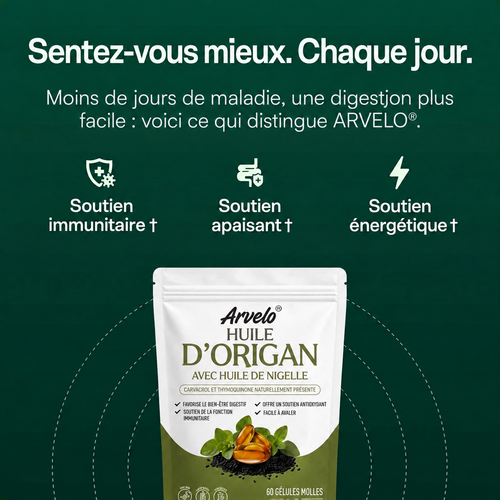 Arvelo® Gélules d'Huile d'Origan