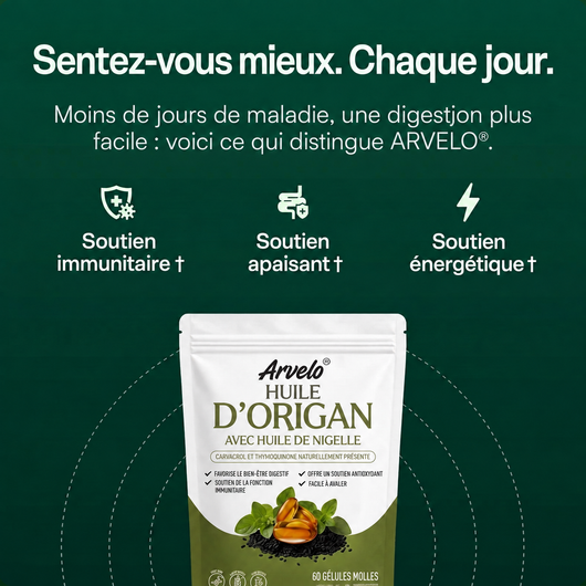 Arvelo® Gélules d'Huile d'Origan