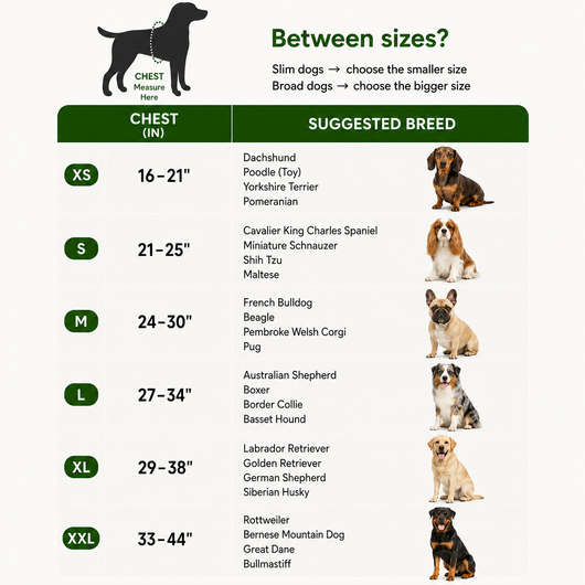 Sizing guide